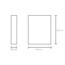 Arandela Taschibra Led Quadre 4w Branca Bivolt 6500k Luz Branca