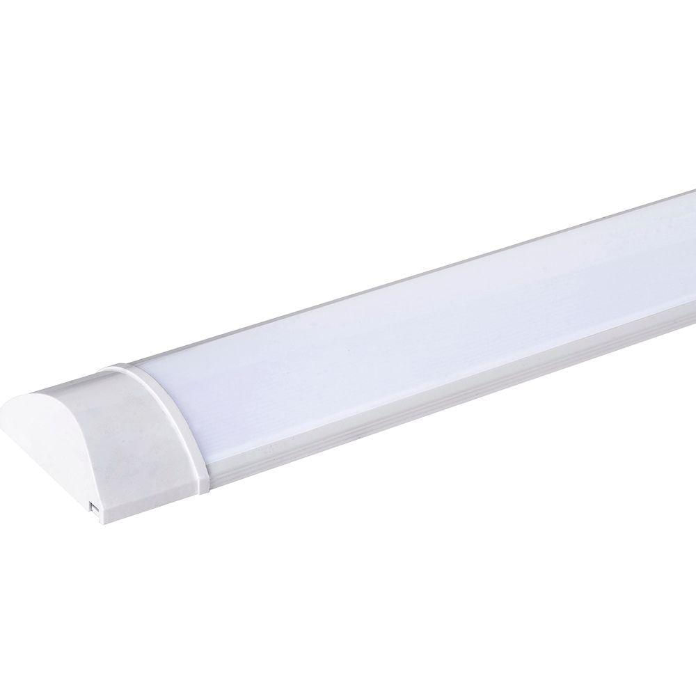 Luminária De Led Pix Sobrepor Linear 18w 60cm Slim Bivolt 6500k Luz Fria