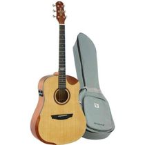 Violão Eletroacústico Strinberg Sd301hcr Folk Natural Satin.