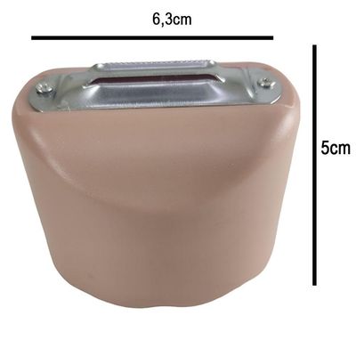 Descascador Fatia Corta Manual Kit 6 Uni Lamina Aço Inox