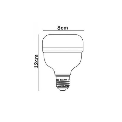 Lâmpada Led Bulbo T80 30w E27 - Lumanti 3000k (amarela)