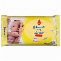 Lenço Umedecido Johnson'S Baby Recém Nascido 48Un