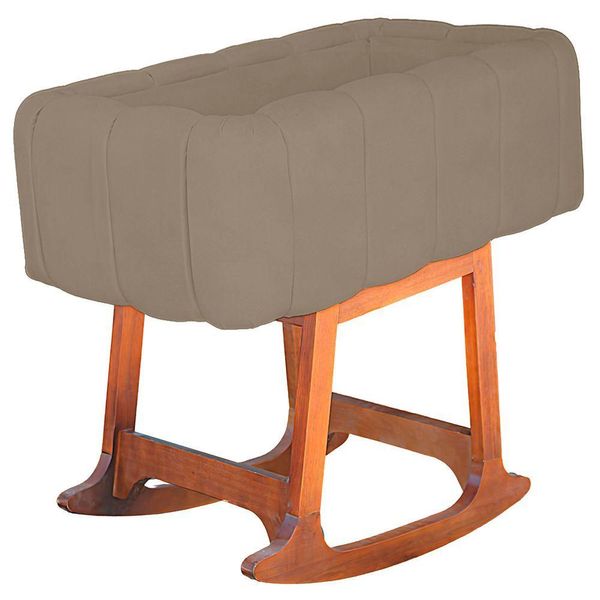 Moises Balanço Com Colchão Para Baby Cor Capuccino