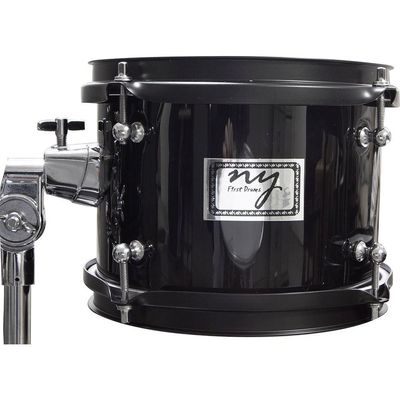Bateria Acústica Infantil Junior 2T Preta New York