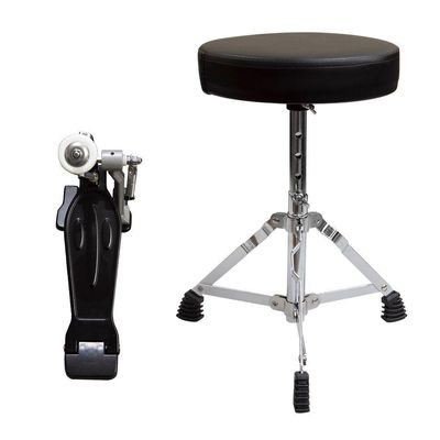 Bateria Acústica Infantil Junior 2T Preta New York