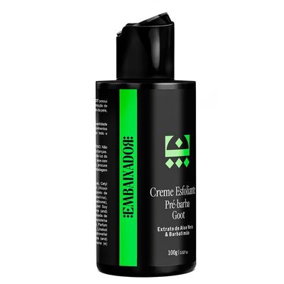 Kit 06 Creme Esfoliante Pré-Barba Goot Embaixador 100G