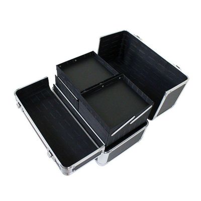 Maleta Profissional De Maquiagem Preto Jacki Design