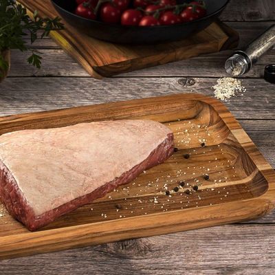 Gamela De Madeira Teca Slim Para Churrasco - Stolf