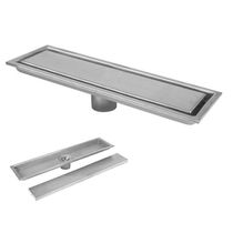 Ralo Linear Oculto Inox 50cm Banheiro Lavabo Invisivel Anti Odor Anti Inseto Higienico