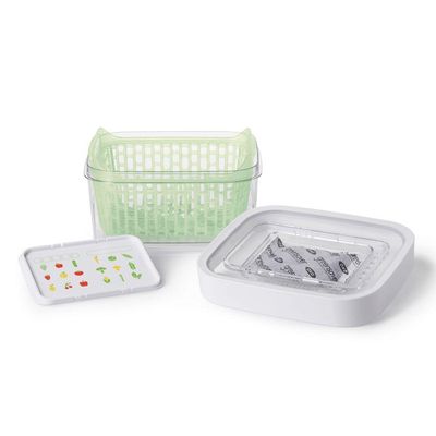 Pote Retangular C/Filtro De Carvão 1,5 Litros Greensaver Oxo