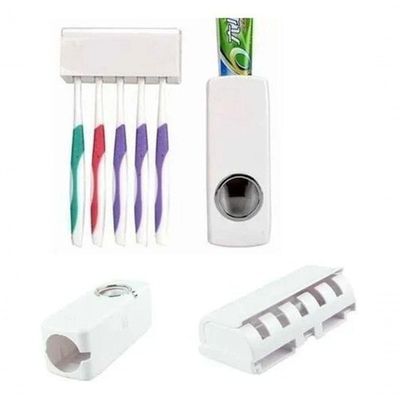 Suporte Dispenser De Pasta De Dente Automático