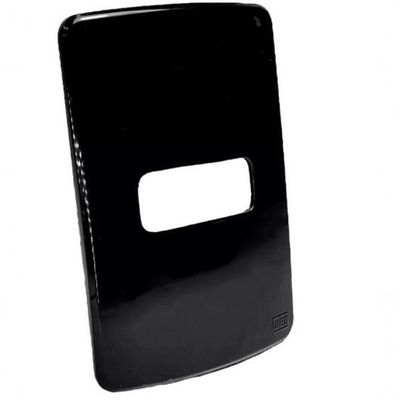 Placa 4X2" 1 Posição Composé Preto