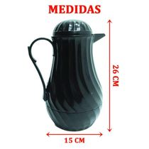 Kit 2 Garrafa Térmica De Mesa Vintage Café Com Leite 1l Nova