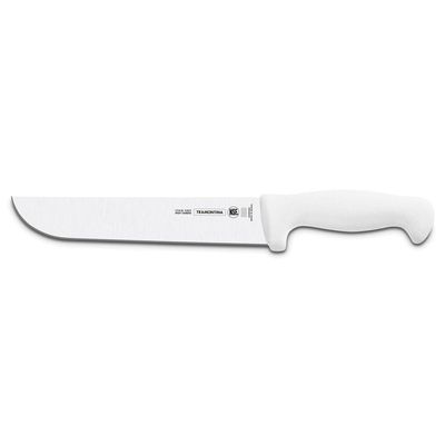 Faca Para Carne 10" Branca Profissional Tramontina Ponta Arredondada Tramontina