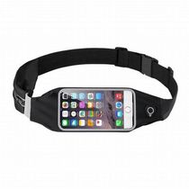 Pochete Corrida Fitness Cintura Porta Celular E Objetos Preto