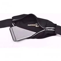 Pochete Corrida Fitness Cintura Porta Celular E Objetos Preto