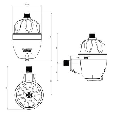 Aquecedor Elétrico Lorenzetti Maxi Ultra Branco 127v