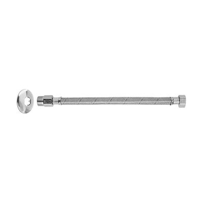 Mangueira Engate Flexível Blukit Para água 1/2 40cm Aço Inox