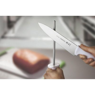 Faca Para Carne 6" Lâmina Em Aço Inox Tramontina Cabo Branco Tramontina