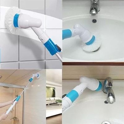 Escova Esfregão Elétrico Limpeza Azulejo Banheiro Casa Carro