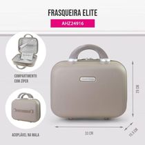 Frasqueira Jacki Design Bege - Elite Bege