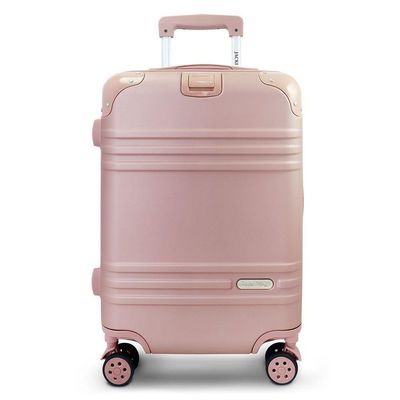 Kit Mala De Bordo E Frasqueira Elite Rosa