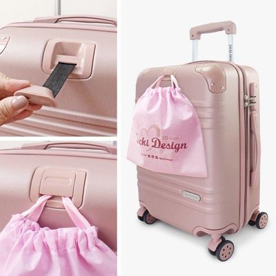 Kit Mala De Bordo E Frasqueira Elite Rosa
