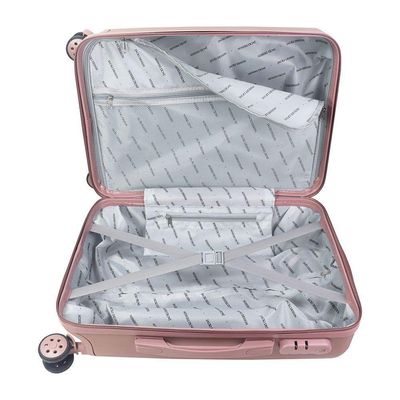 Kit Mala De Bordo E Frasqueira Elite Rosa