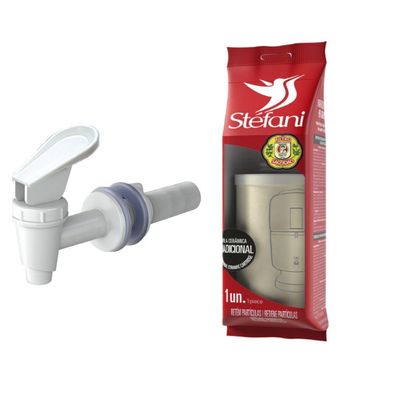 Kit 06 Un Vela São João Tradicional + 02 Un Torneira Stéfani