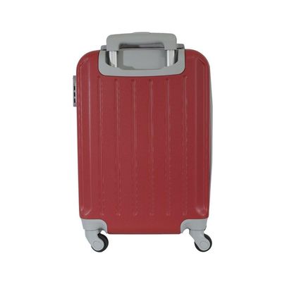 Conjunto de Malas de Viagem em Abs Ika Scorpion Cadeado Integrado 2pcs - Vermelha, P/m