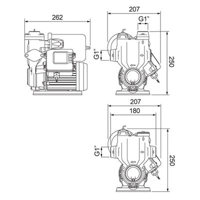 Pressurizador Pl 400p Fluxostato E Pressostato Lorenzetti Bivolt