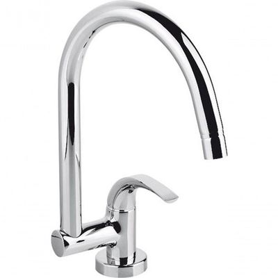 Torneira Pratika Plus De Cozinha Banca Cromado Dn15 1-2 1167-prp-cr Fabrimar