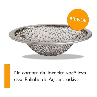 Torneira c/Filtro Cozinha Mesa Gourmet + 1 Refil Extra