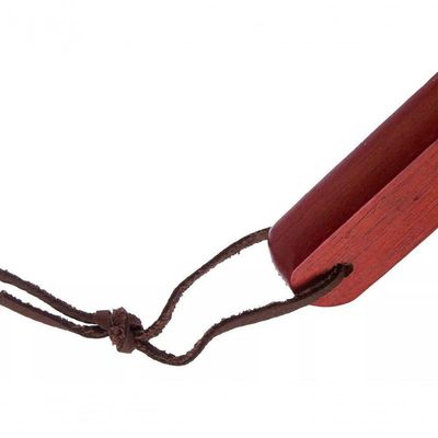 Kit Churrasco 2 Pçs Aço Inox E Madeira 34cm X 6,5cm X 2,6cm - Clink