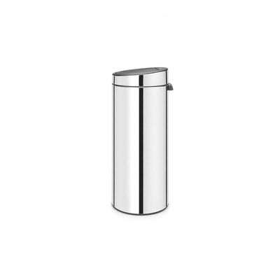 Lixeira Em Aço Inox New Touch Bin 30 Litros Brabantia