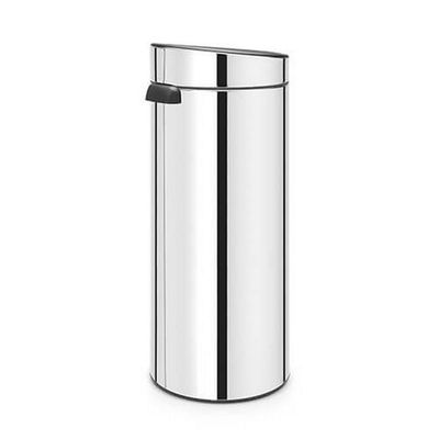 Lixeira Em Aço Inox New Touch Bin 30 Litros Brabantia