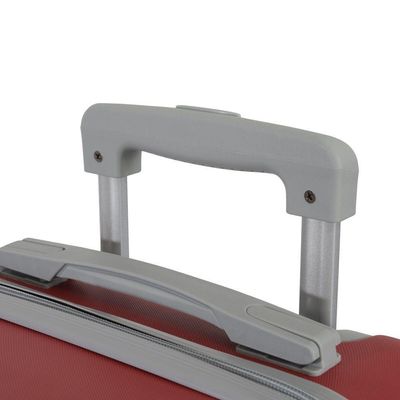 Malas de Bordo Pequena para Viagem em Abs Ika Scorpion Cadeado Integrado - Vermelha, P