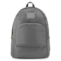 Mochila Dobrável Para Viagem Estampa Lisa Jacki Design Cinza