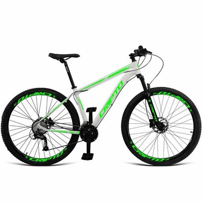 Bicicleta Aro 29 24 Marchas Shimano Freios Disco - Prata