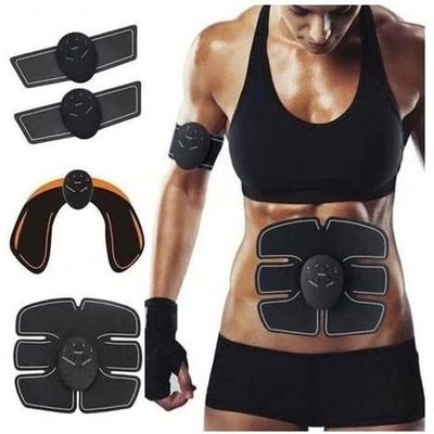 Kit Estimulador Tonificador Abdominal E Levanta Bumbum Ems 4 Em 1