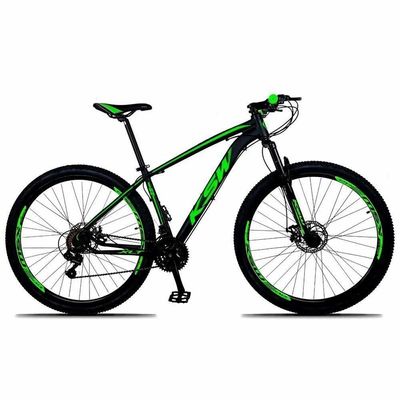 Bicicleta Aro 29 Ksw 24 Marchas Freios A Disco e Trava