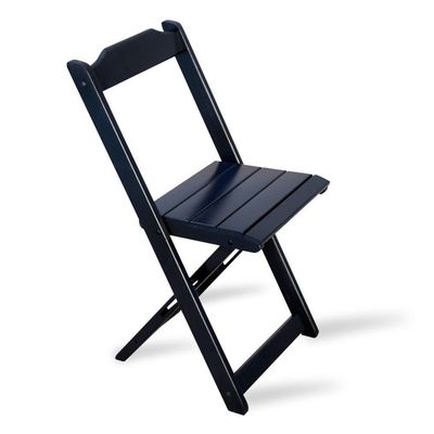Jogo De Mesa Dobravel Com 2 Cadeiras 70x70 Para Area De Laser Preto