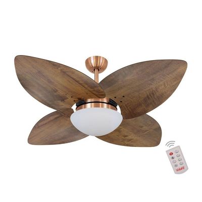 Ventilador De Teto 4 Pás Rádica 220V C/ Controle 220V