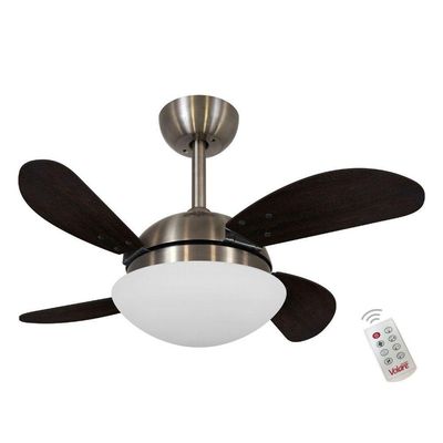 Ventilador Volare Fly Mini Tabaco 127V E Controle Remoto 110V