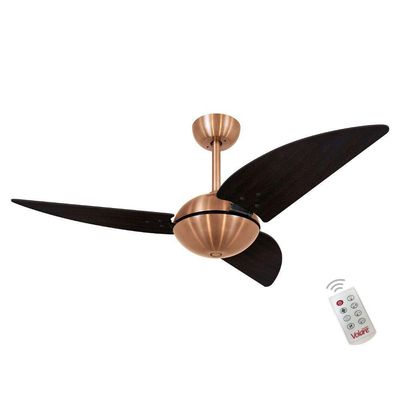Ventilador Office Clear Tabaco 127V E Controle Remoto 110V