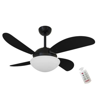 Ventilador Volare Fly Preto 127V E Controle Remoto 110V