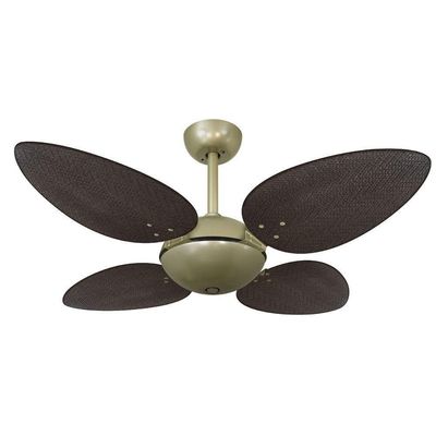 Ventilador De Teto Volare Office Petalo Palmae Tabaco 127V 110V
