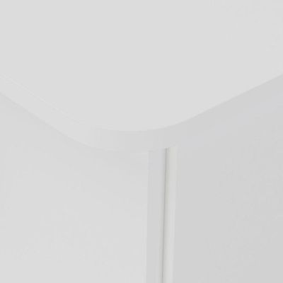 Armário Multiuso Limeira 2 Portas E 4 Prateleiras Politorno Branco Branco
