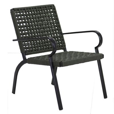 2 Espreguiçadeiras E Cadeiras E Mesa Piscina Jardim Trama Verde