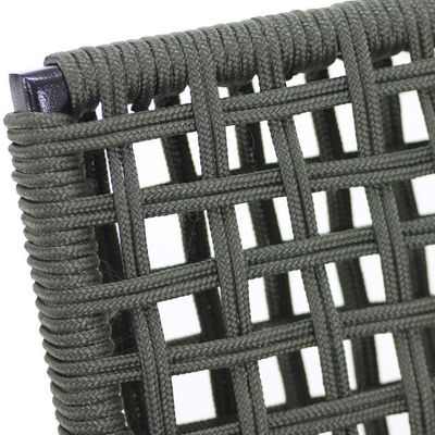 2 Espreguiçadeiras E Cadeiras E Mesa Piscina Jardim Trama Verde